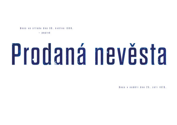 Prodaná nevěsta _ plakát